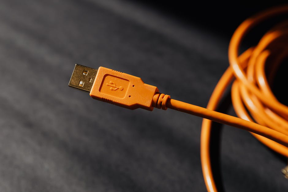 USB C Anschluss Abbildung